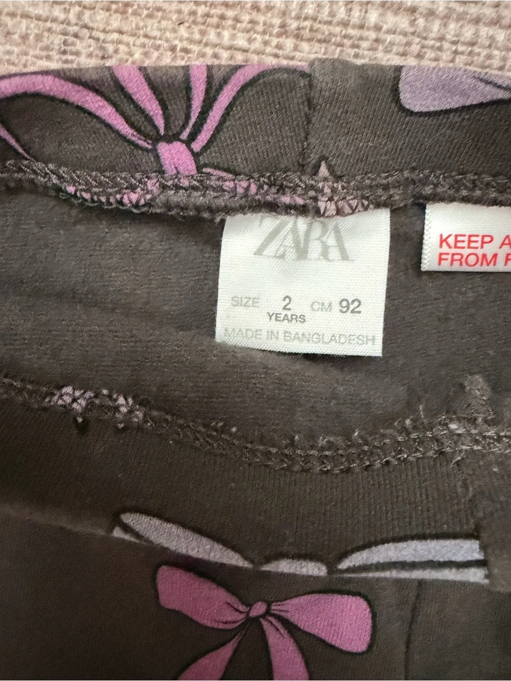 Zara leggings size 2